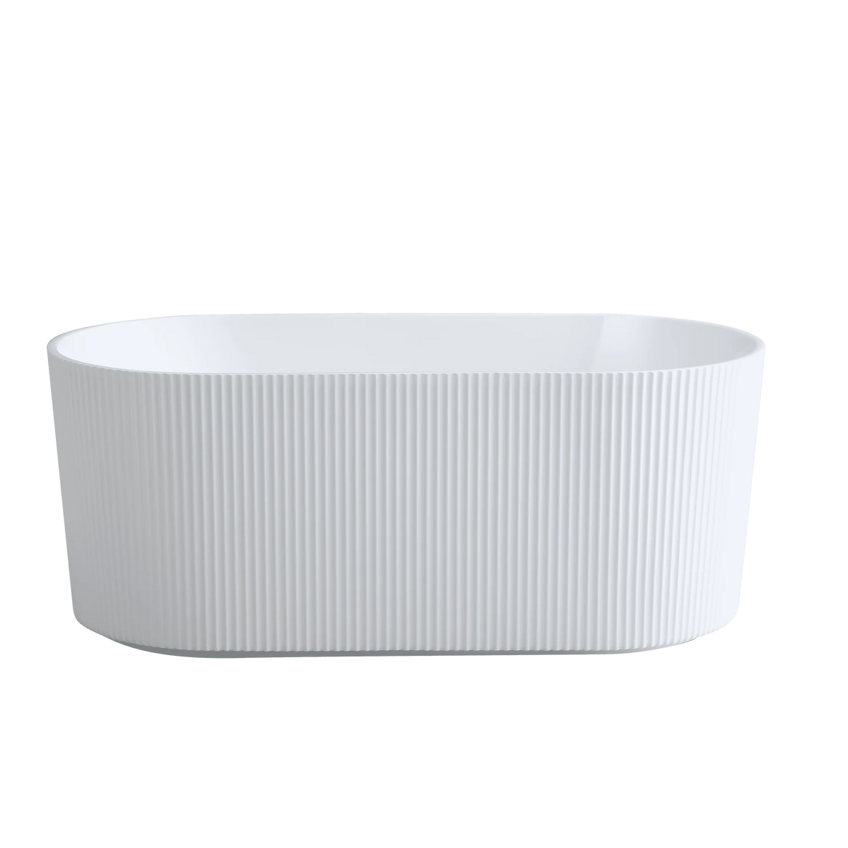 Ayana Fluted Freestanding Bathtub