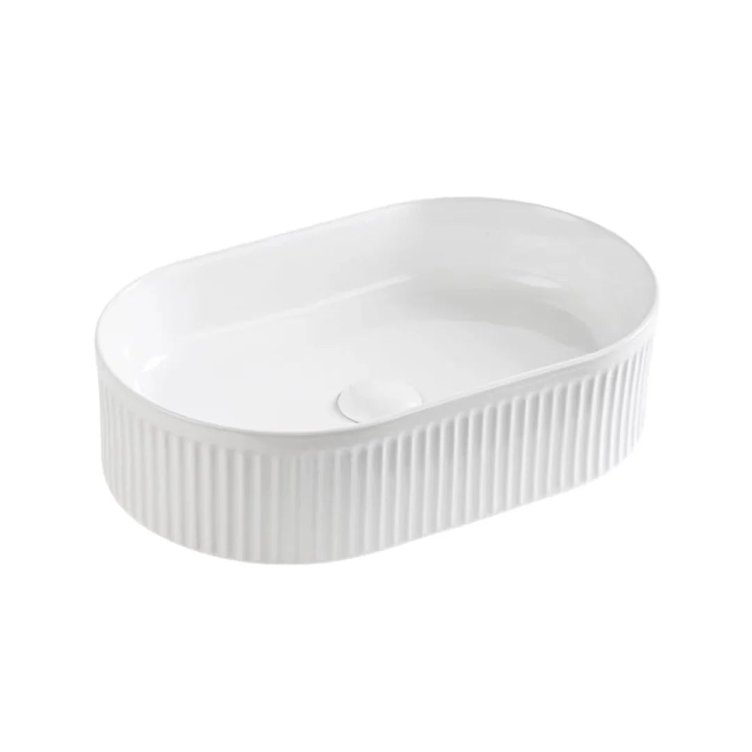 Flow Ribbed Arch Console Basin
