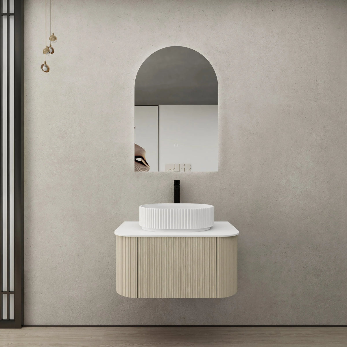 Bronte Standard Wall Hung Vanity Cabinet Only