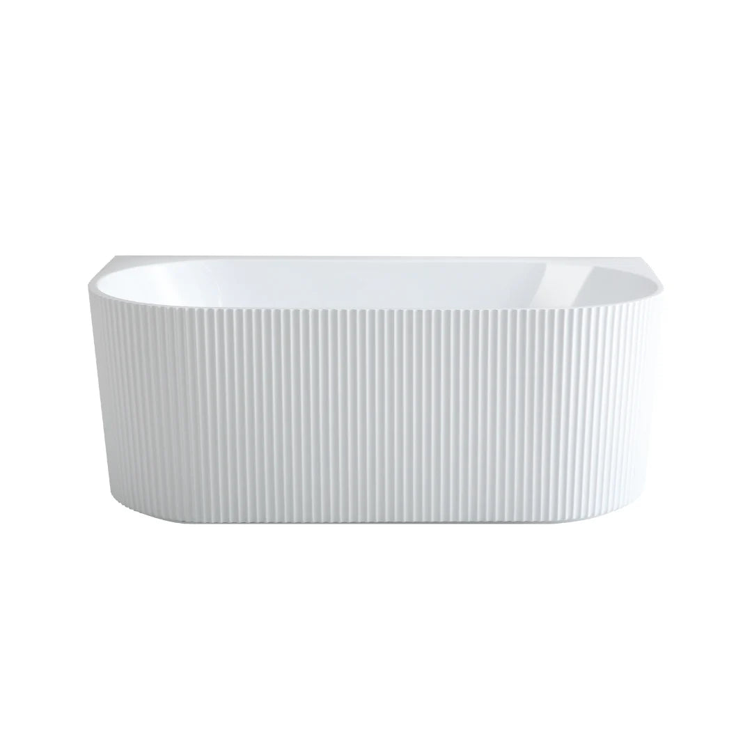 Rochelle Oval Back to Wall Bathtub