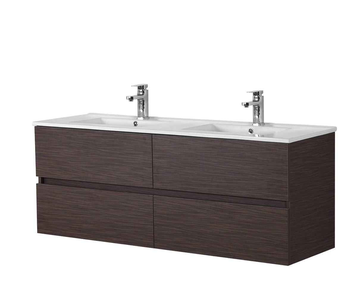 PVC Wall-Mounted Vanity Cabinet (4 Drawers)