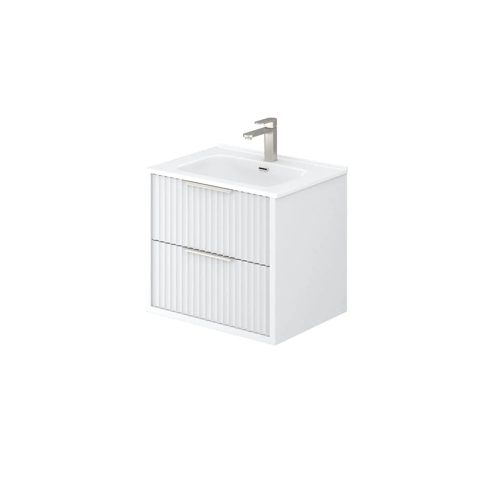Rome Wall Hung PVC Cabinet With Soft Closing Drawers
