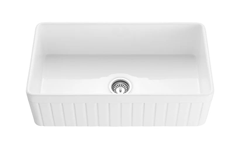 Greenwich Fireclay Farmhouse Single Sink