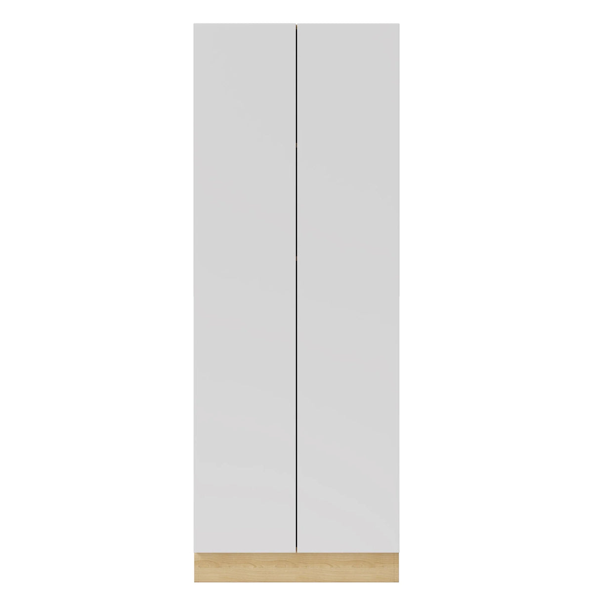 Kitchen Finger Pull Two Door Pantry (2D)