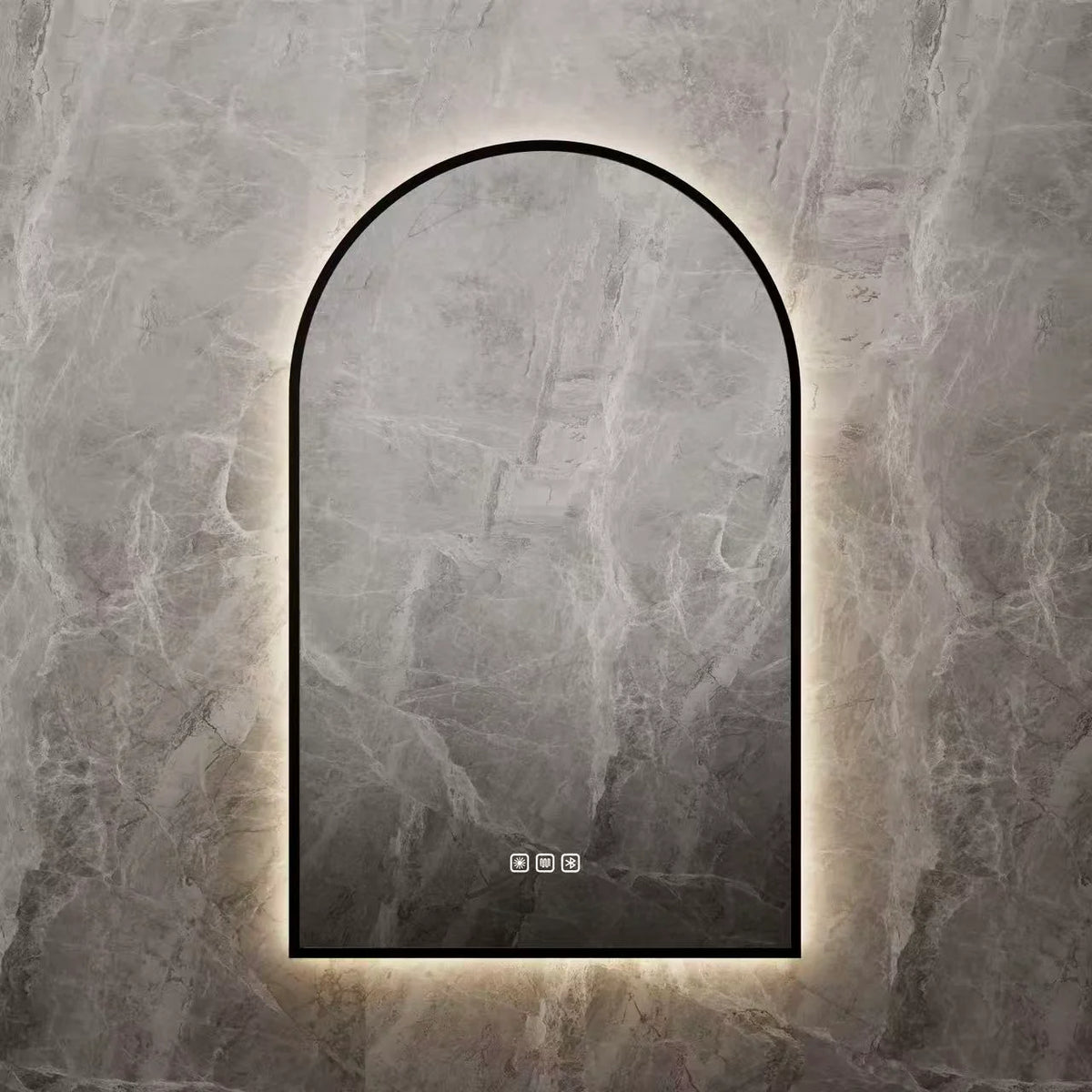 Smart LED Mirror with Bluetooth & Demister