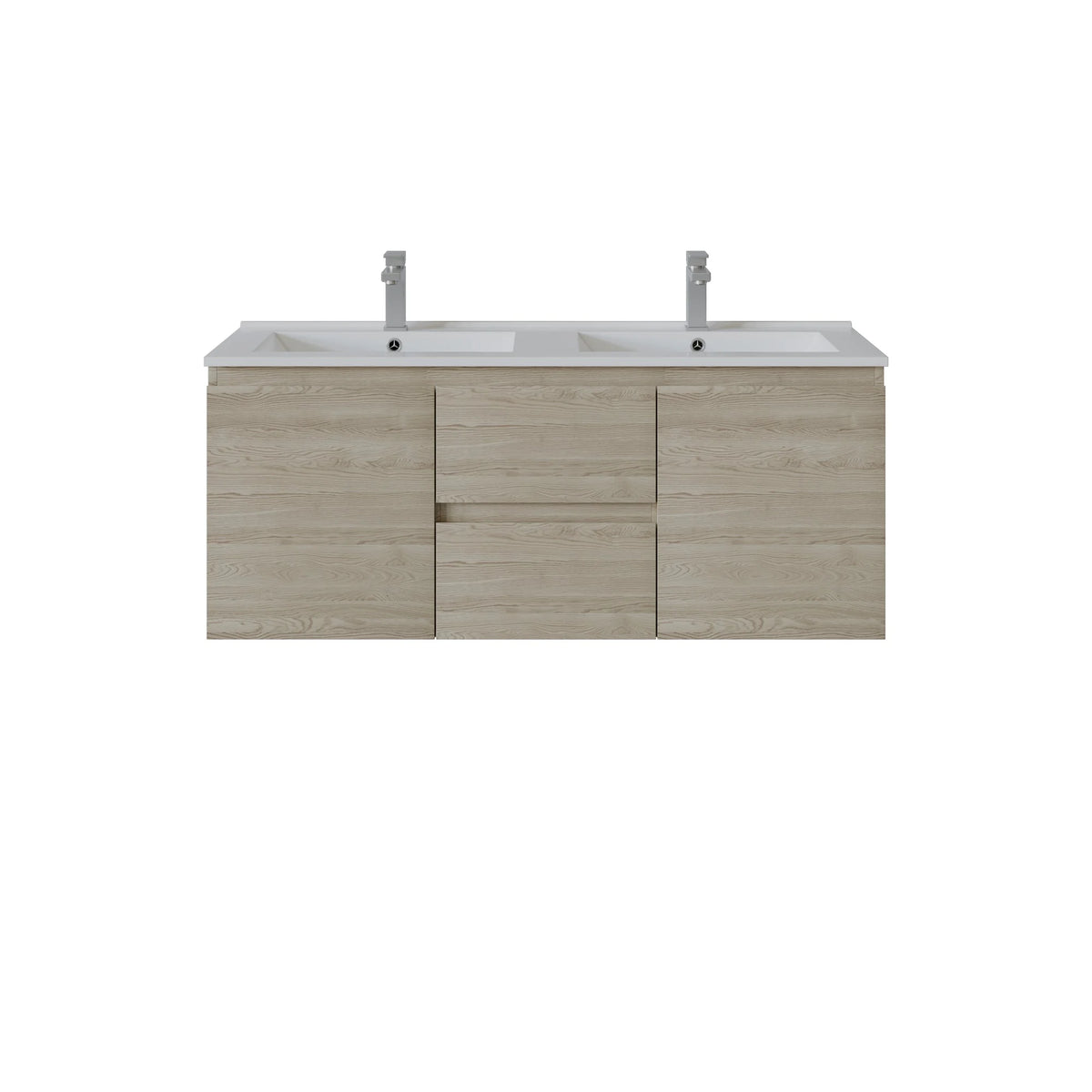 Bathroom Wall Hung Vanity (Double Bow)