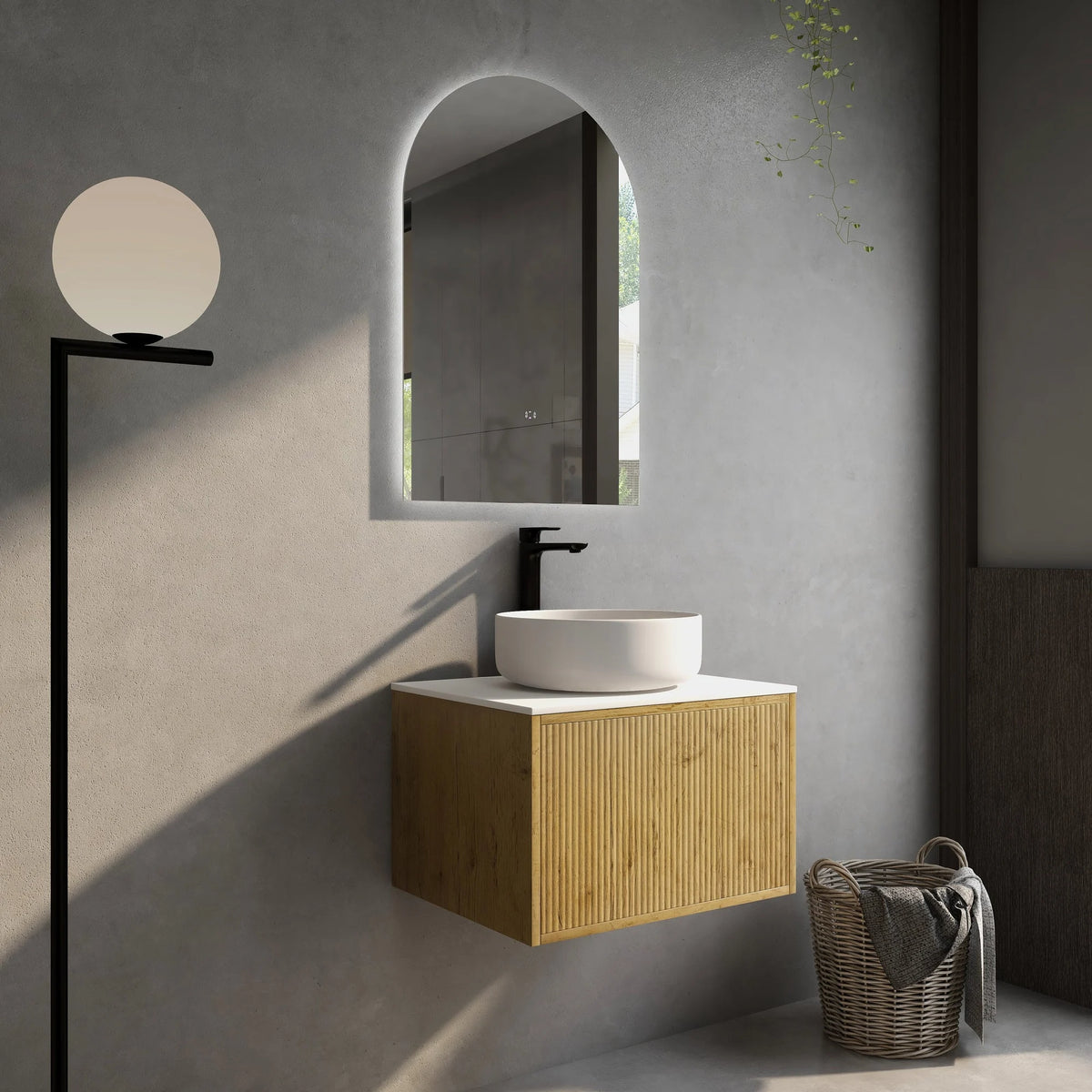 Cielo Slim Wall-Mounted Vanity