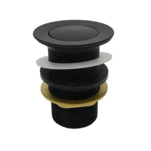 Push-Button Sink Stopper Non-Overflow