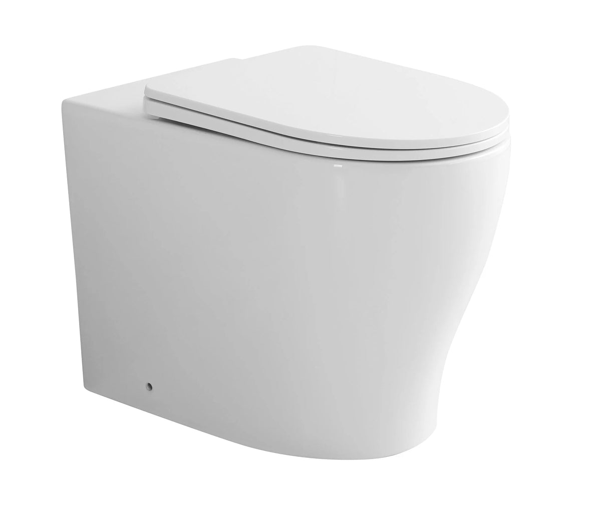 Zues Wall Faced Floor Toilet Trap Included