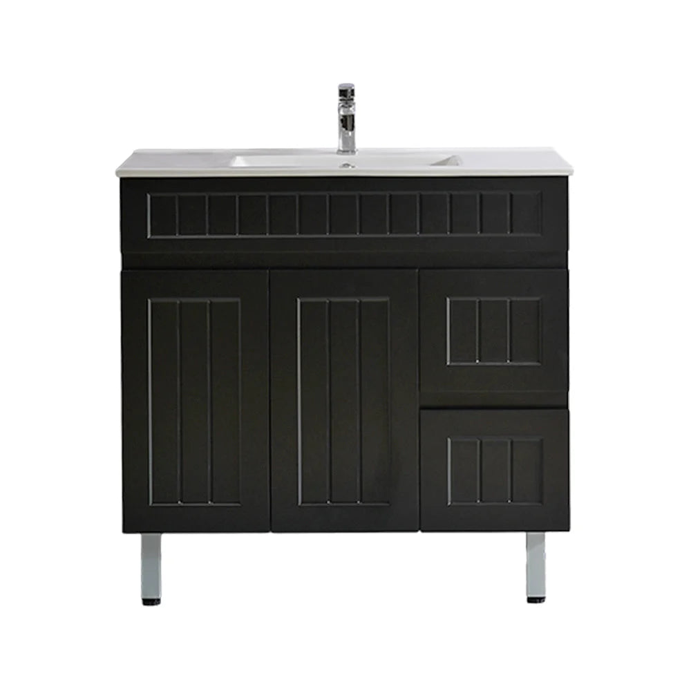 Haven Wood Vanity Slim Cabinet With Leg