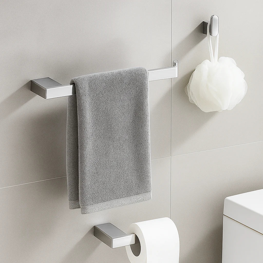 Premium Bathroom Hardware Collection (4-Piece)