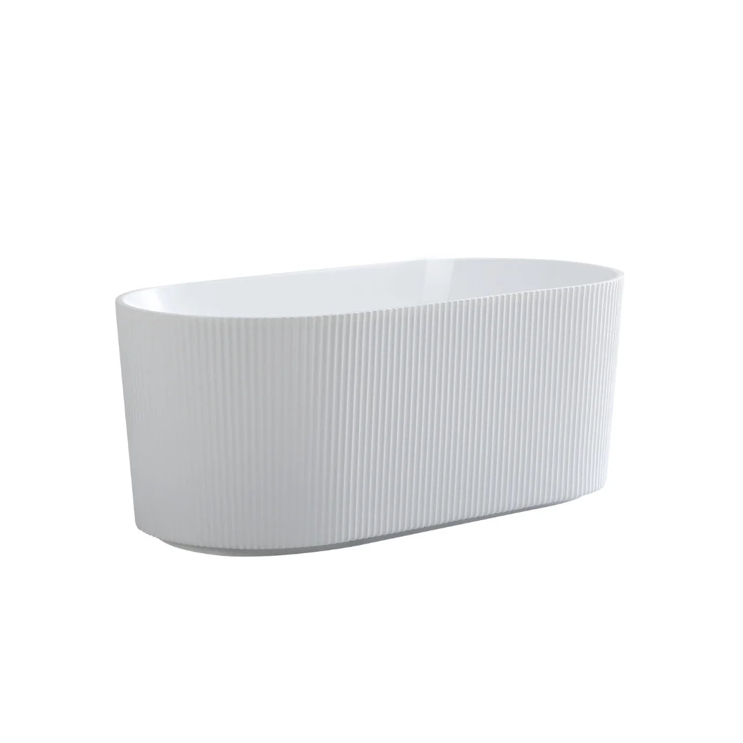 Rovena Groove Freestanding Bathtub