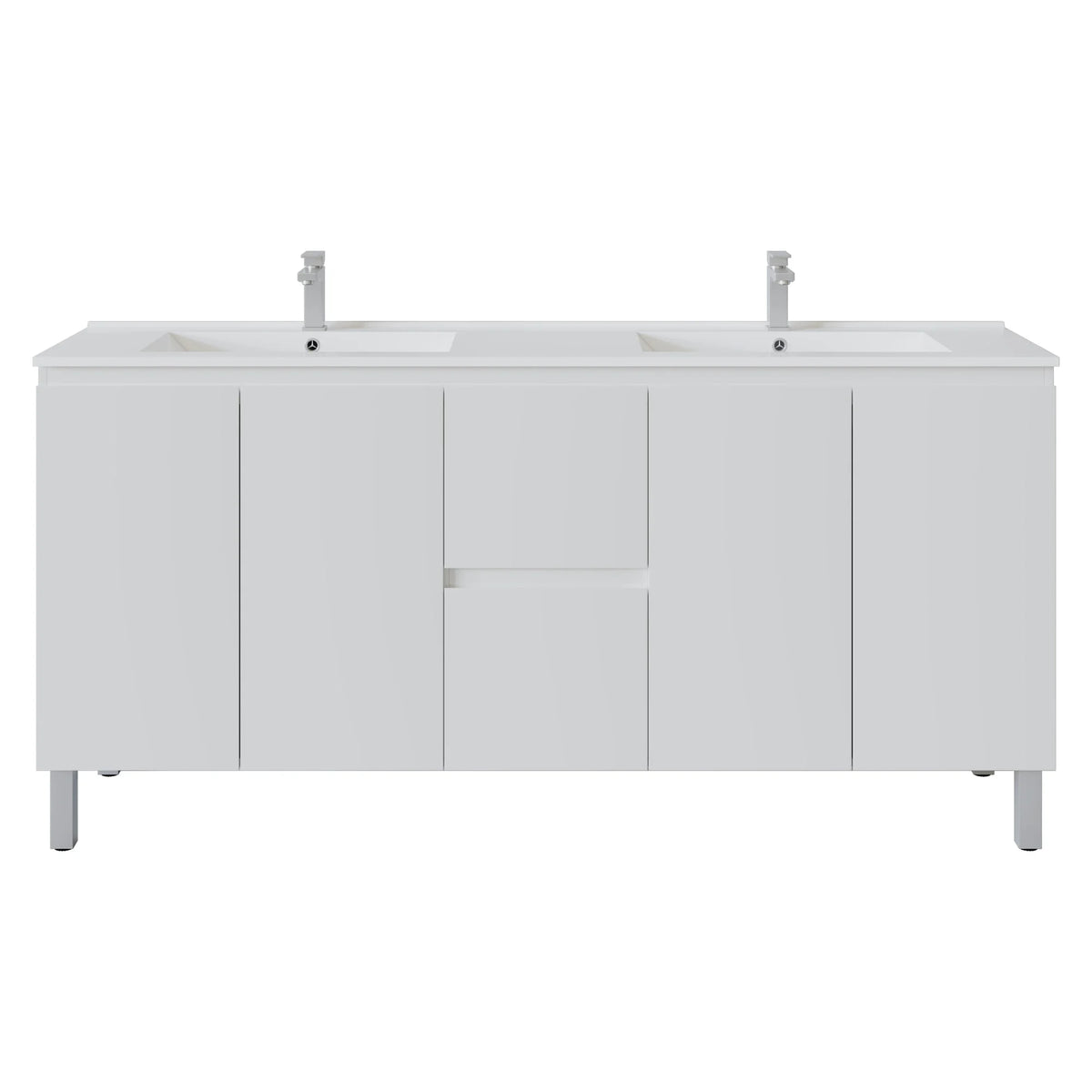 Bathroom Nordic Freestanding Vanity with Legs