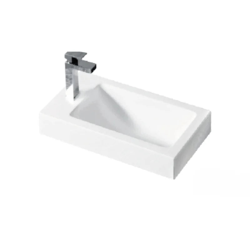 Poly Top for Vanity Single Bowl