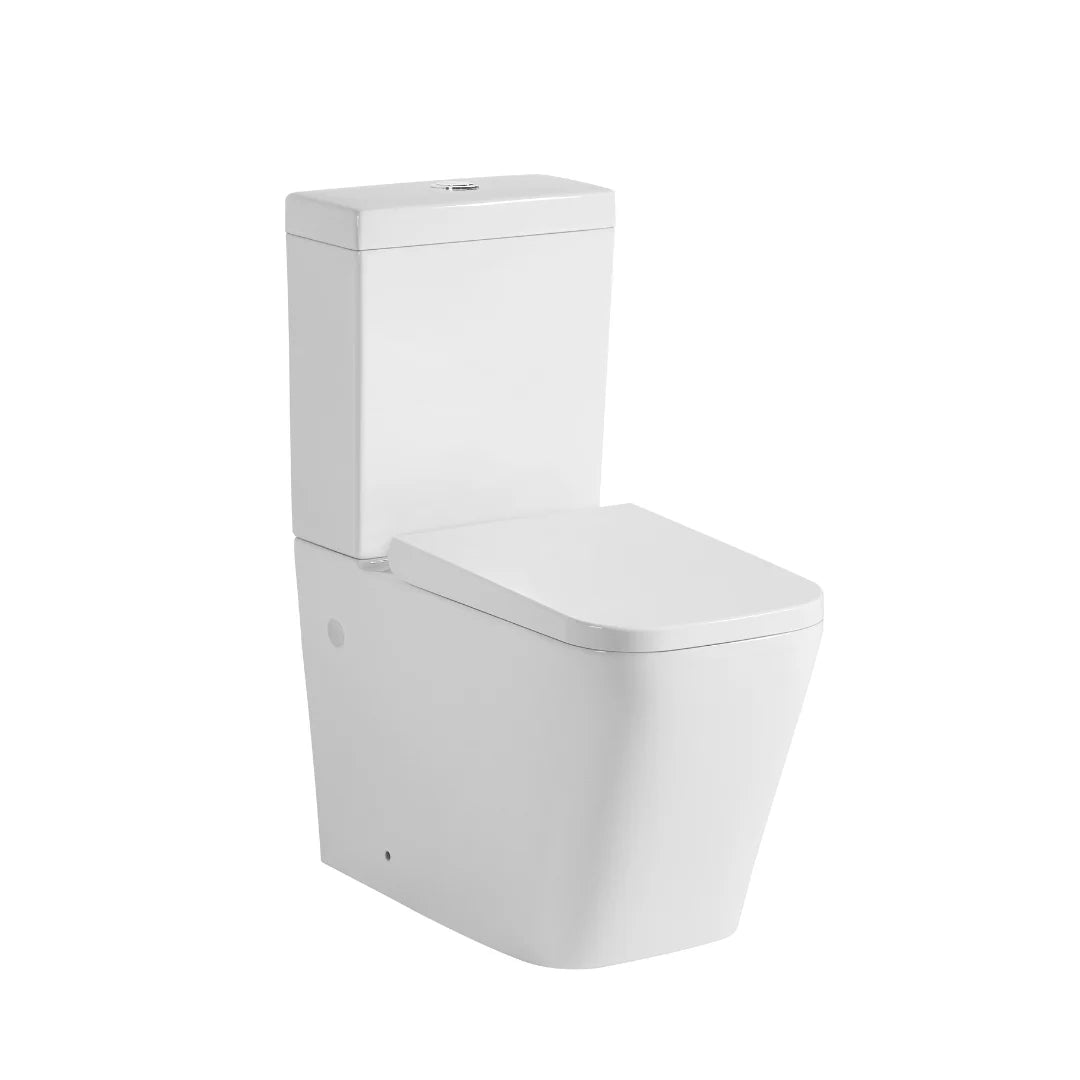 Back to Wall Qubist BTW Toilet Suite Trap Included