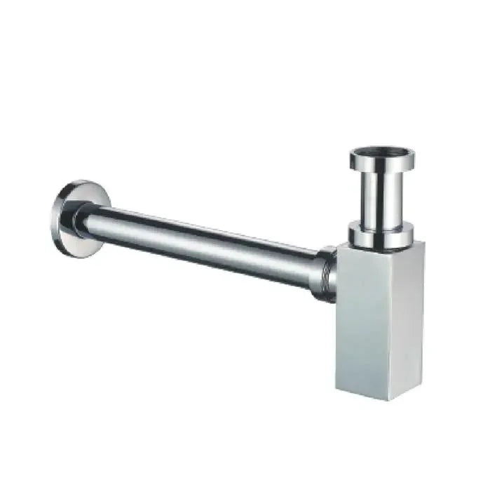 Brass bottle trap Square