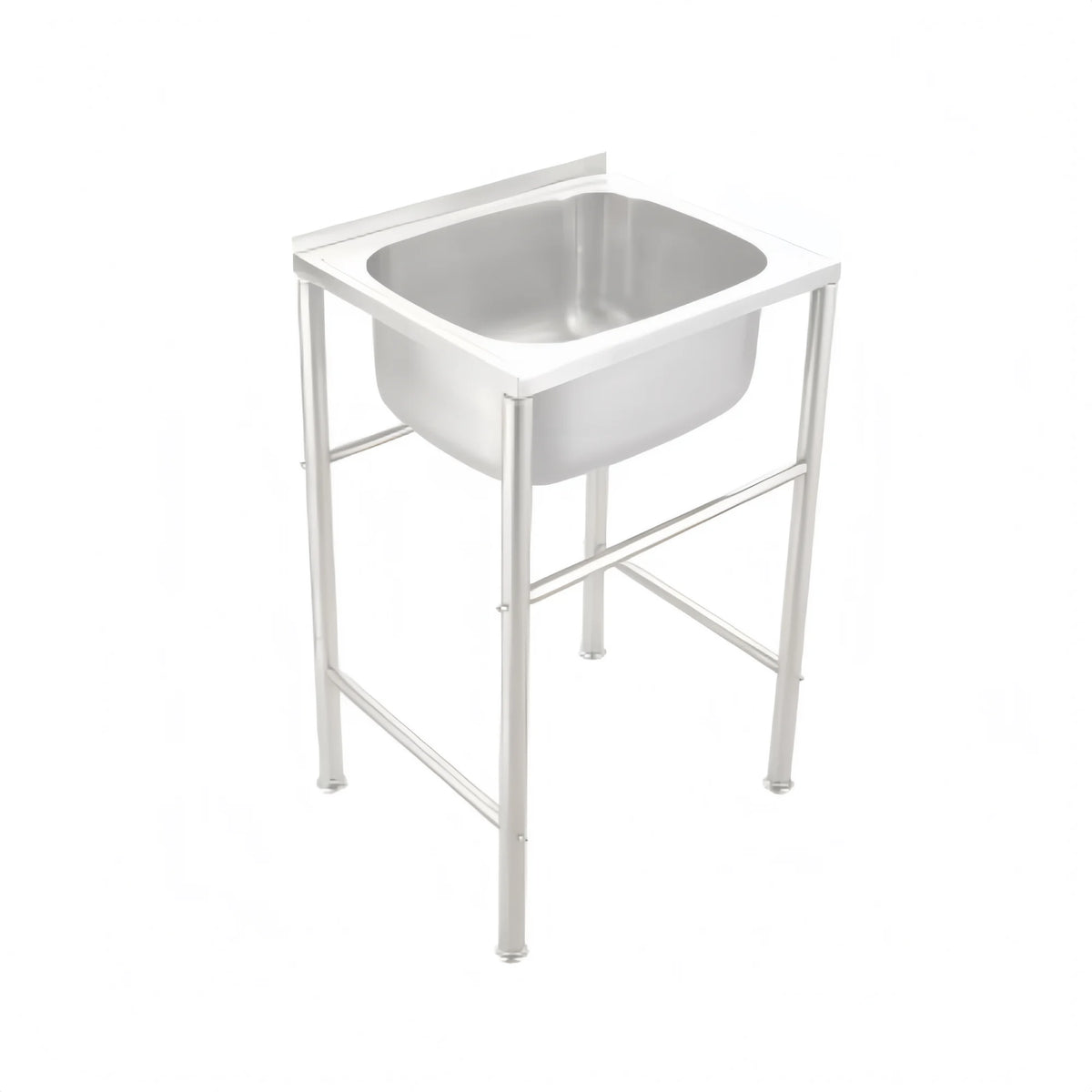 Free standing Cleaners Sink with Wall mount legs