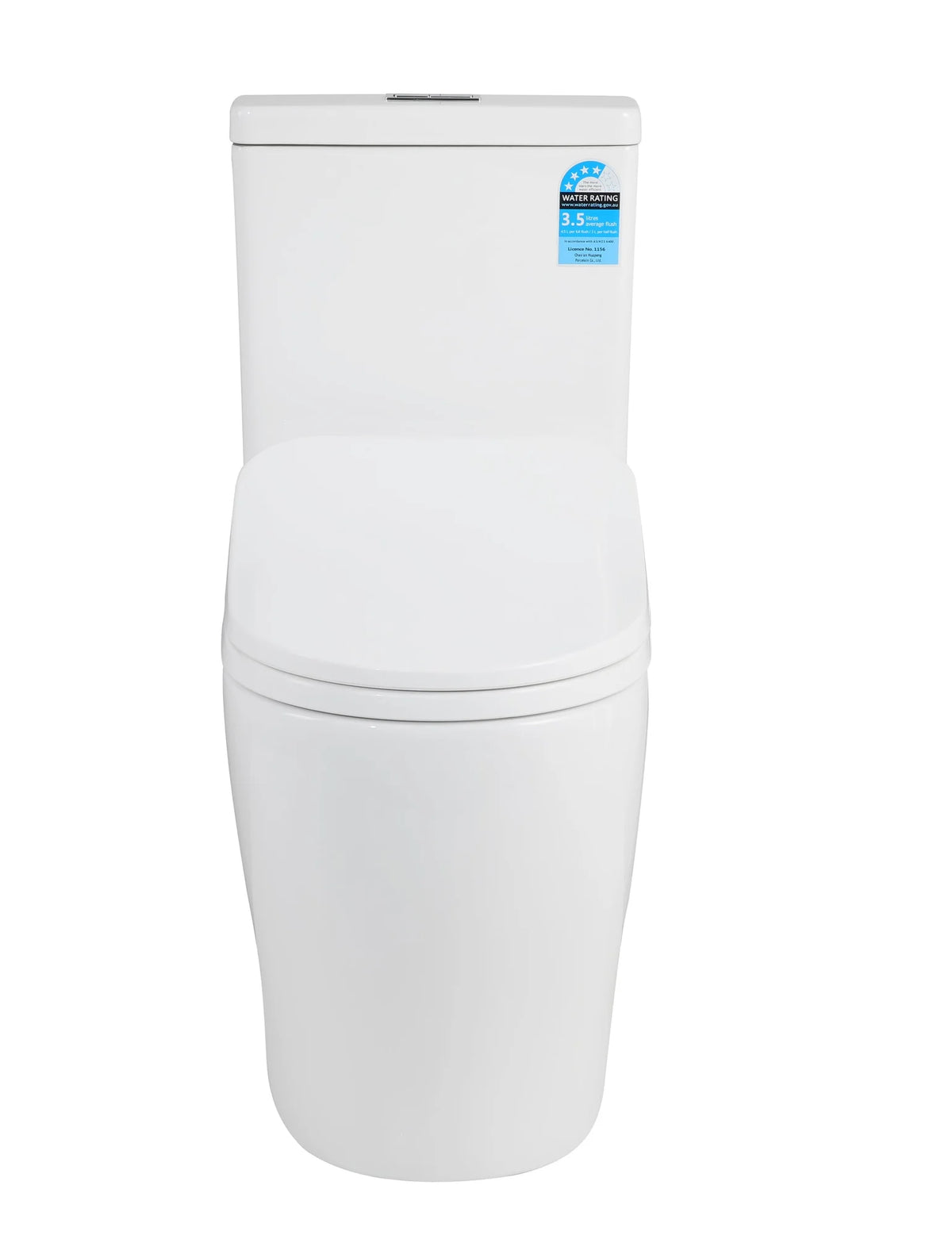Zeus Rimless Tornado Toilet Suite with Smart Seat Back