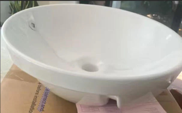 Semi Recess Basin (No Tap Hole)