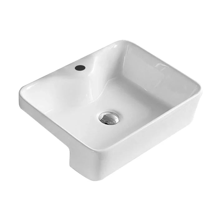 Semi Recess Basin