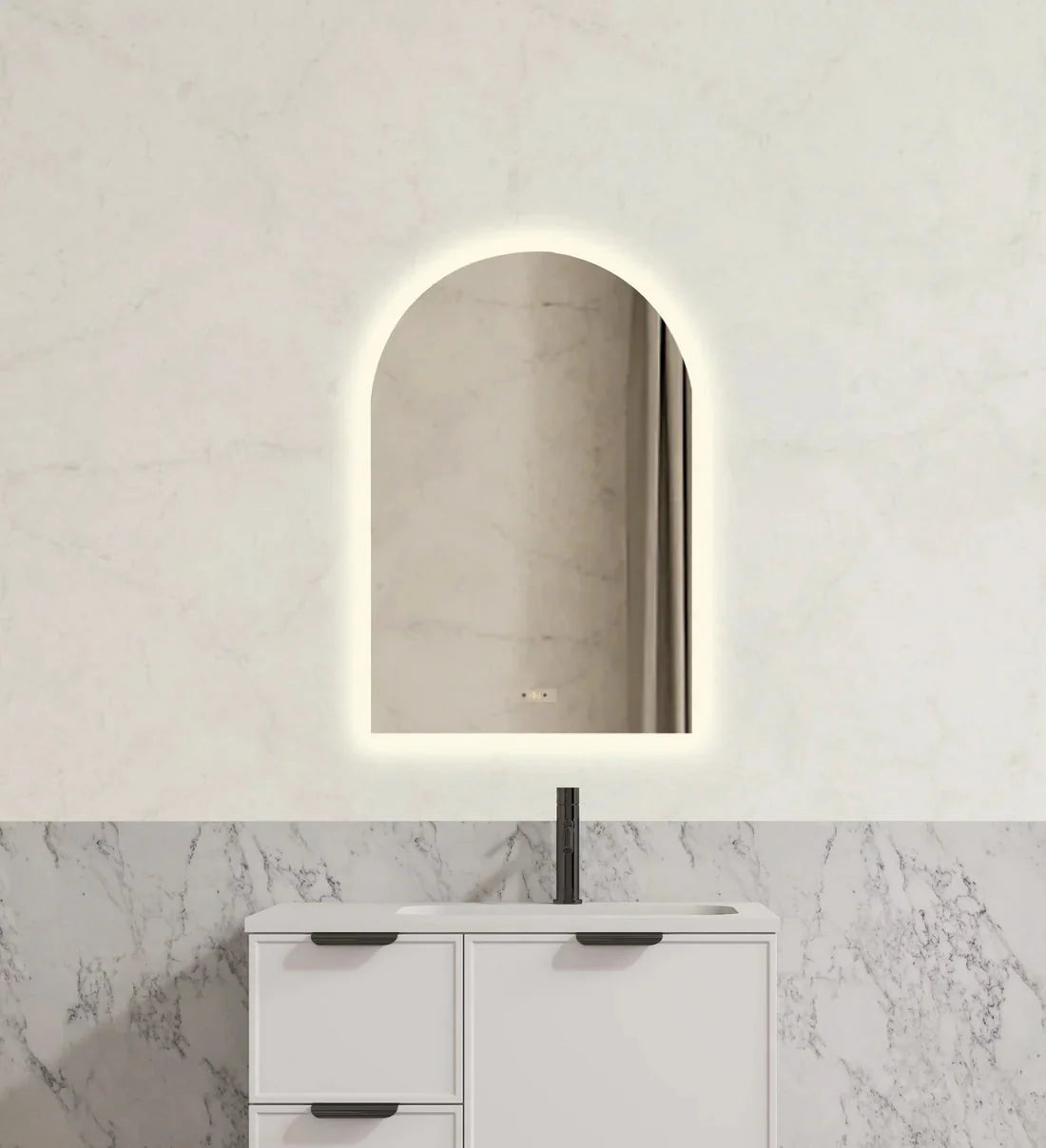 Smart Touch Arch Backlit LED Mirror