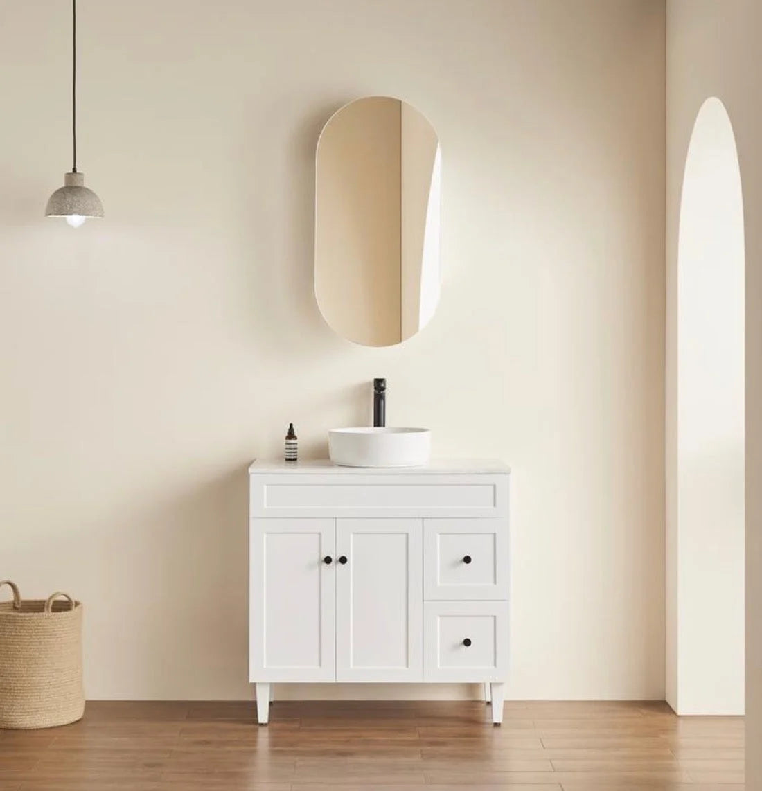 Tall Boy Shaving Cabinet – Modern Bathroom Storage