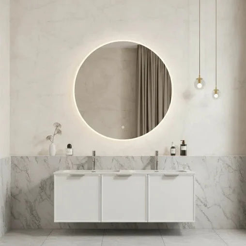 Round Back Lit LED Mirror, Multiple Sizes Available