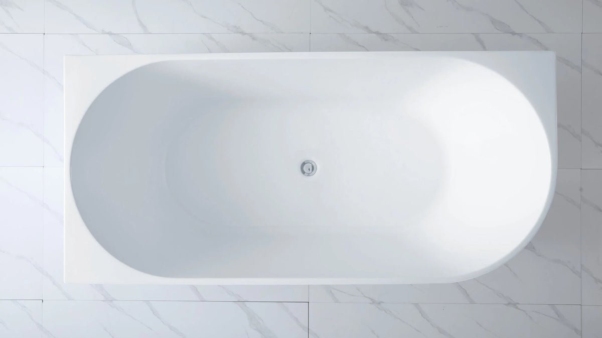 Elora Oval Freestanding Left Corner Bath