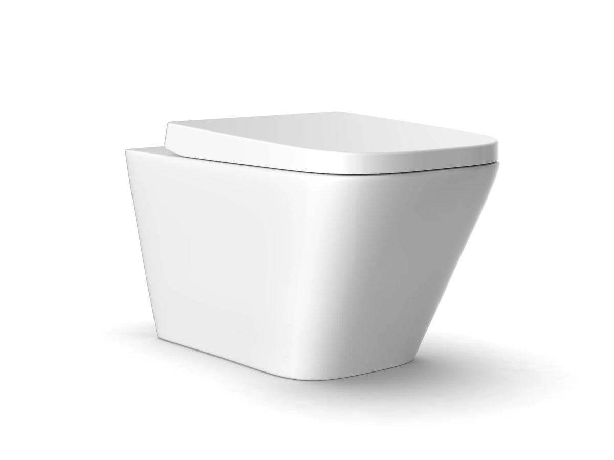 Qubist Box Rim BTW Wall-hung Toilet