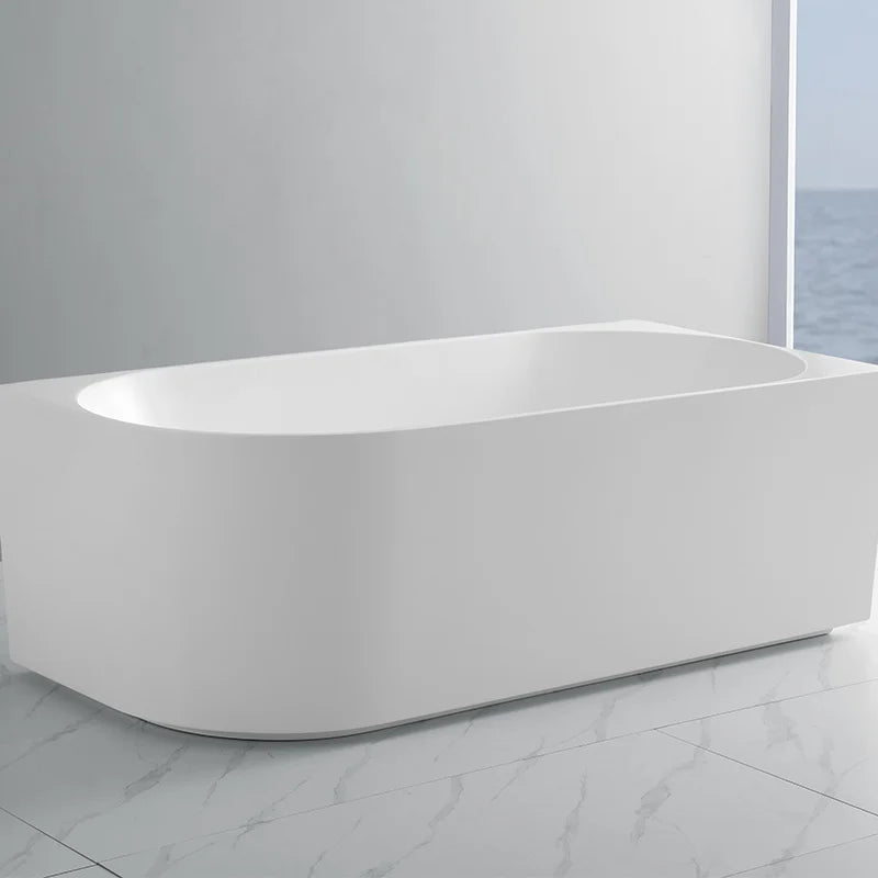 Elora Oval Freestanding Right Corner Bath