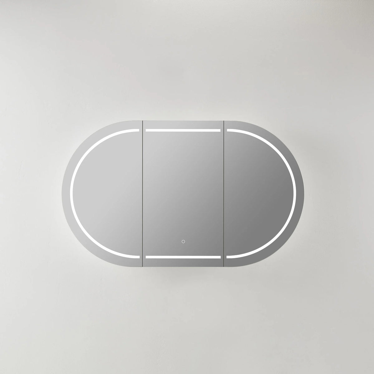 LED PVC Mirror Shaving Cabinet – Modern Bathroom Storage