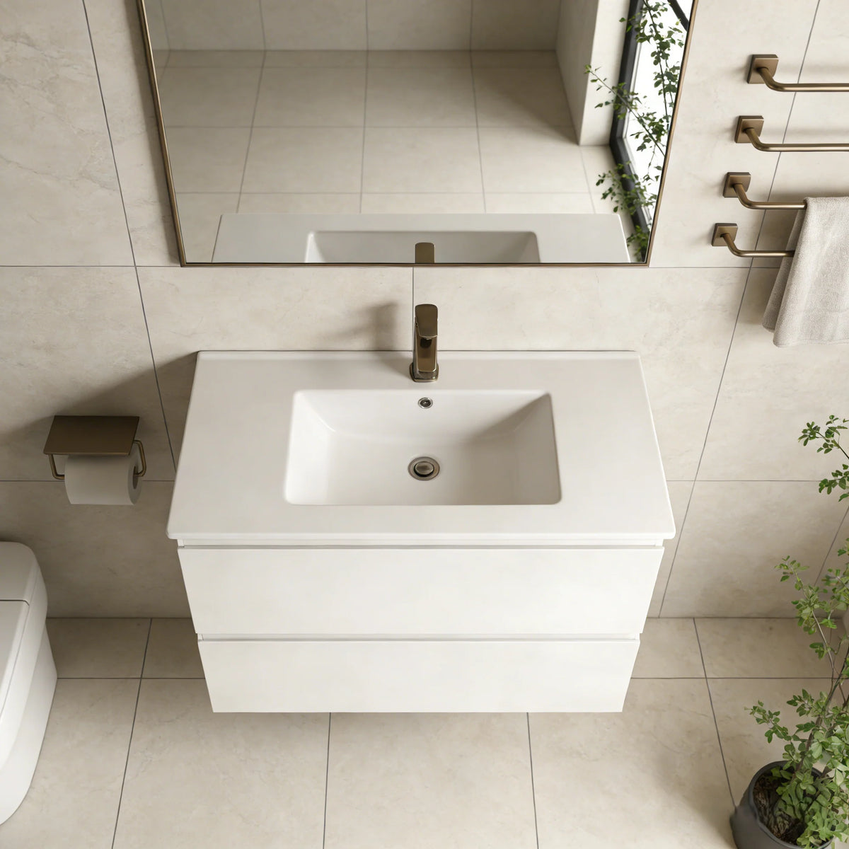 PVC Wall-Mounted Basin