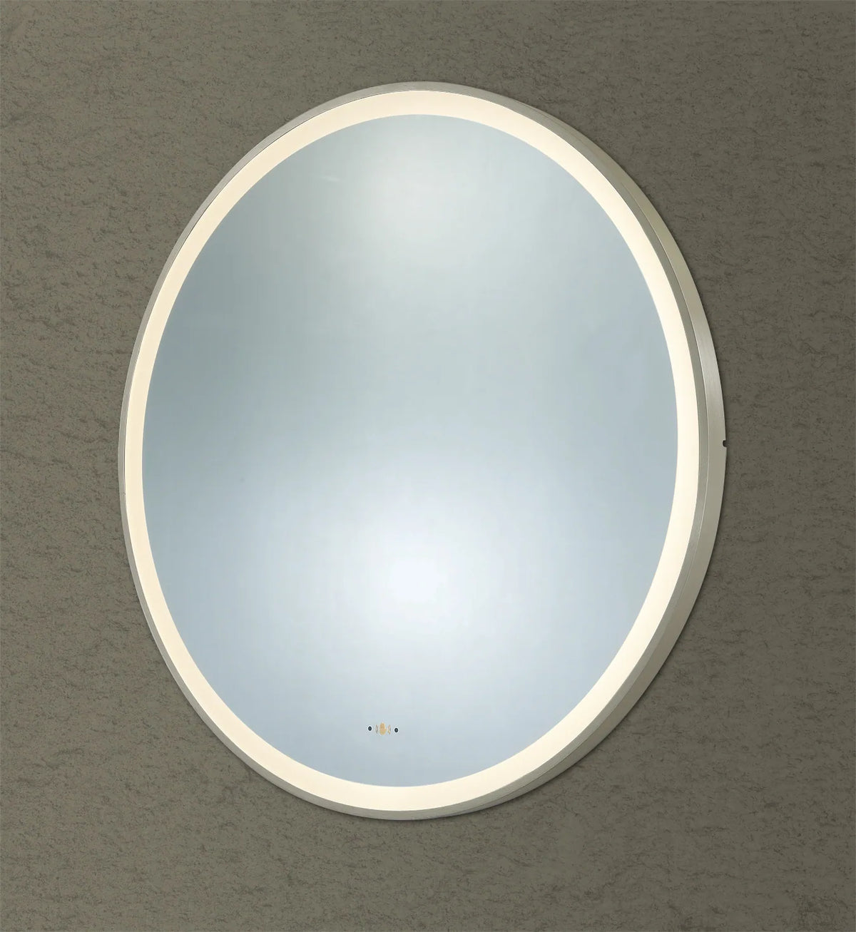 Luna Iron Framed LED Mirror