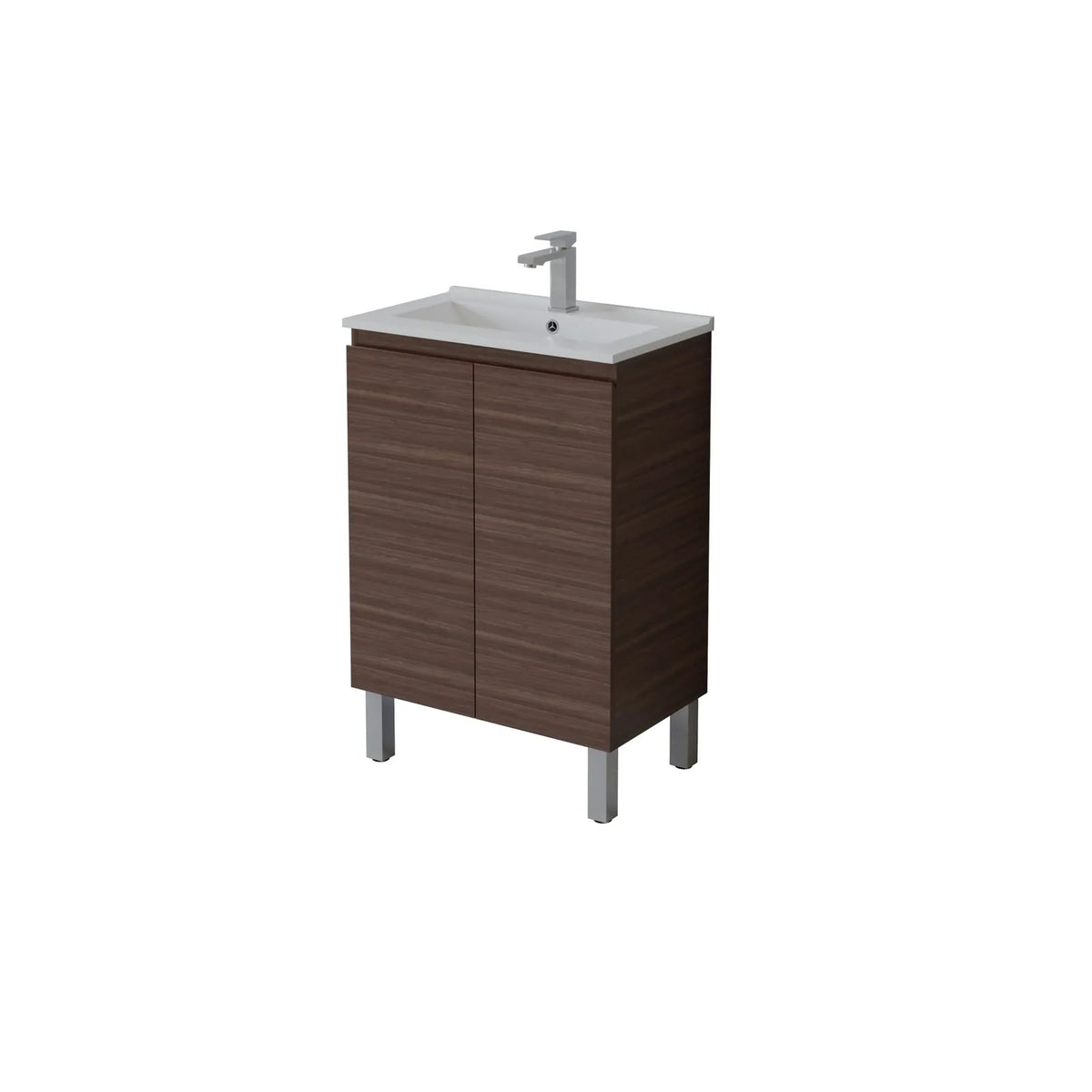NORDIC Slim Freestanding Vanity with Legs