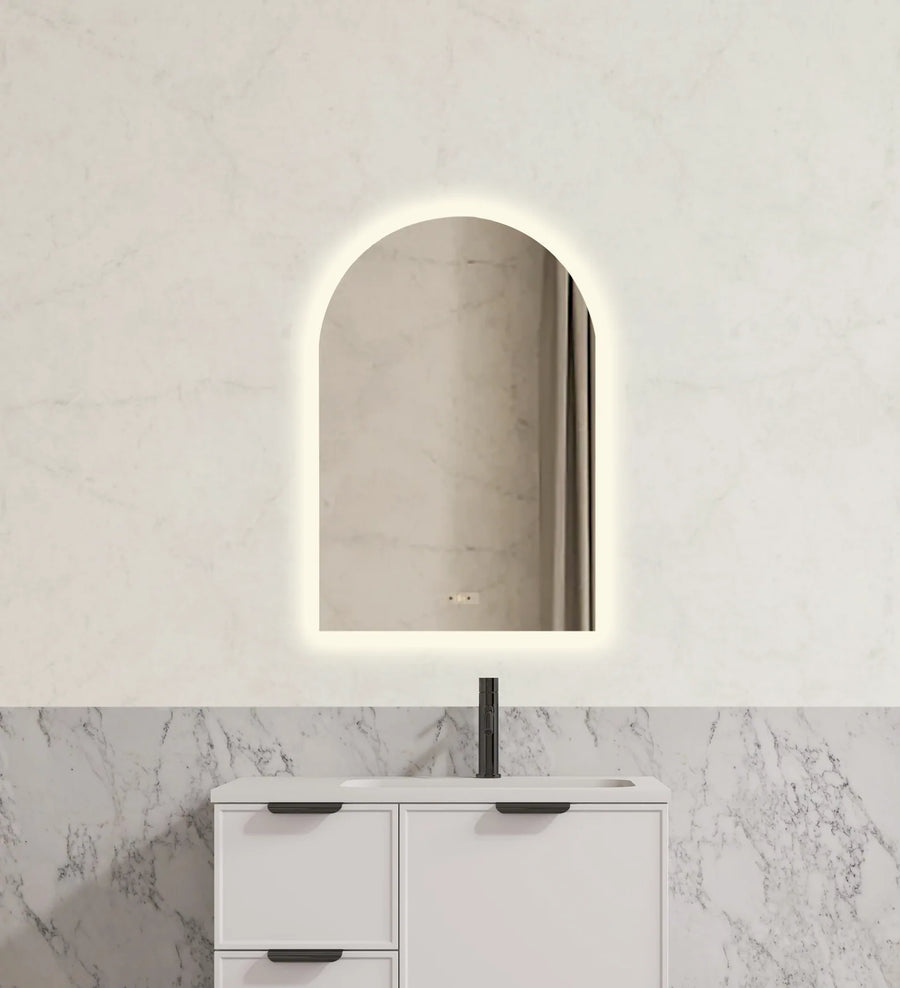 Arche Backlit LED Mirror smart touch free controls