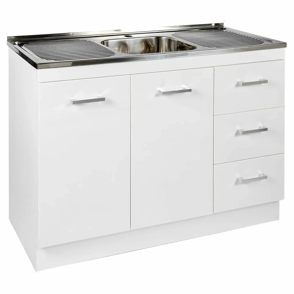 PVC Kitchenette Cabinet KM-Cab with Stainless Steel Sink