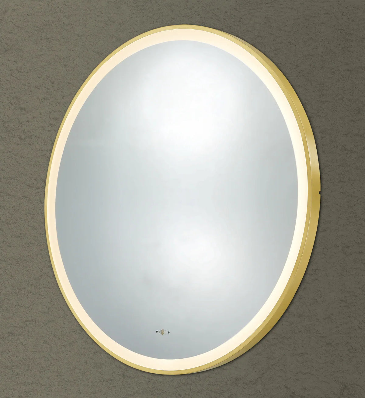 Luna Iron Framed LED Mirror