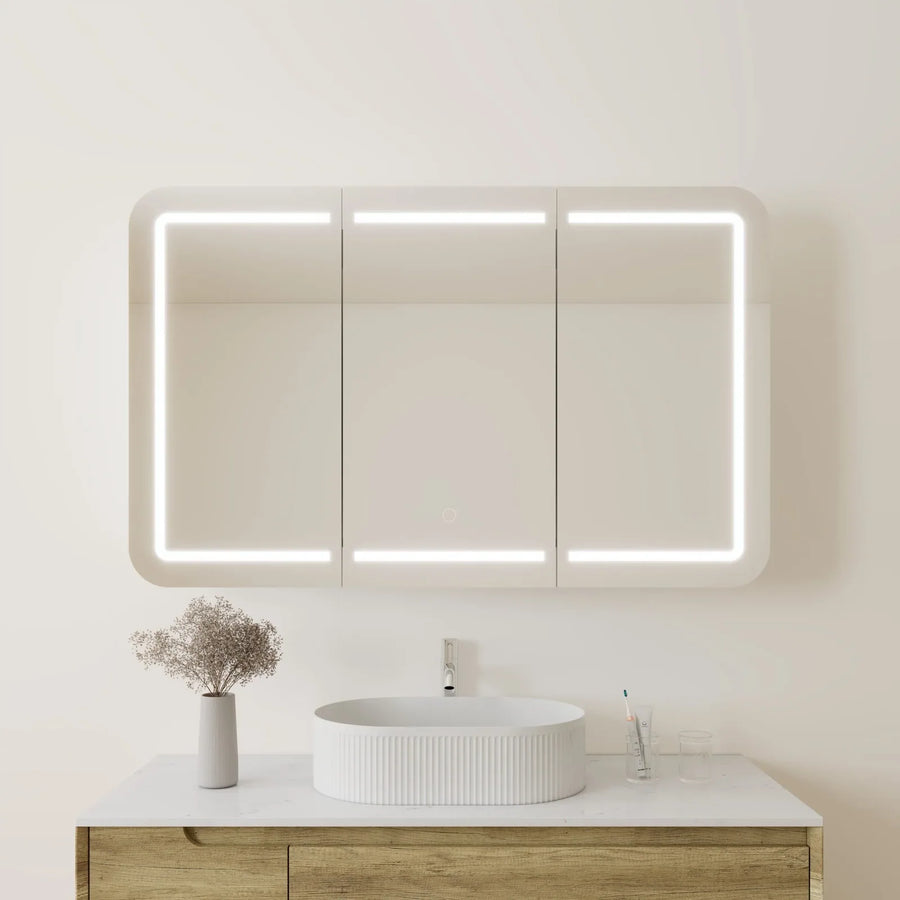 LED PVC Mirror Shaving Cabinet /-LED