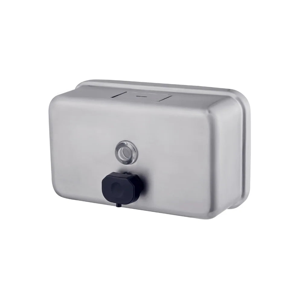 Horizontal Stainless Steel Soap Dispenser