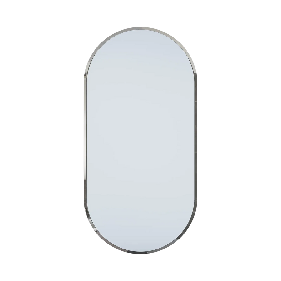 Olivia Oval Mirror Bevel Edge