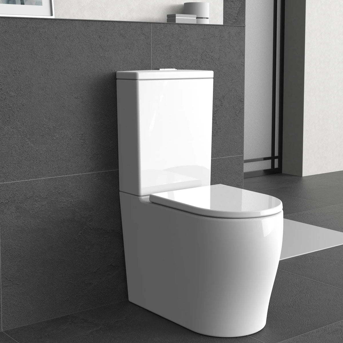 Zeus Rimless Tornado toilet