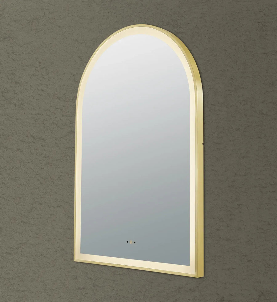 Lirra Iron Framed LED Mirror
