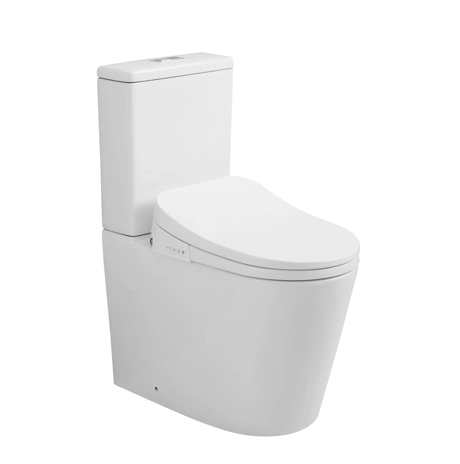 Alpha Rimless Tornado Toilet Suite With Smart Seat