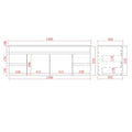 KDK Modern Wall-Mounted Bath Vanity — detail 13