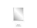 KDK Jasper Rectangular Frameless Bevel Edge Plain Mirror — detail 7