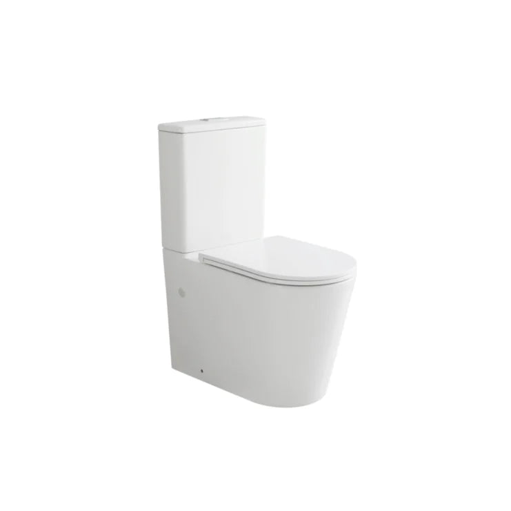Sylea Tornado Flush Back To Wall Rimless Toilet Suite