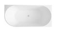KDK Elora Oval Freestanding Right Corner Bath — detail 6