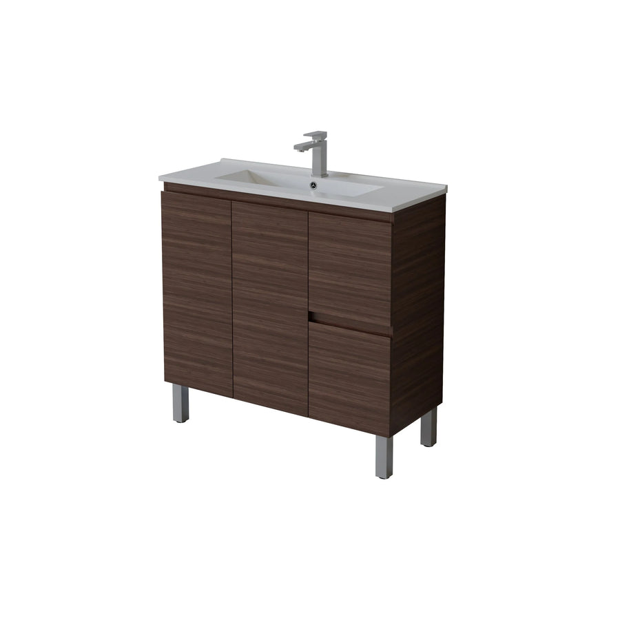 Slim Freestanding Vanity with Legs