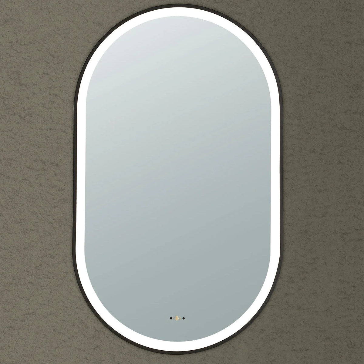 Olivia Iron Framed LED Bathroom Mirror