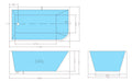 KDK Casey Left Corner Bath — detail 7
